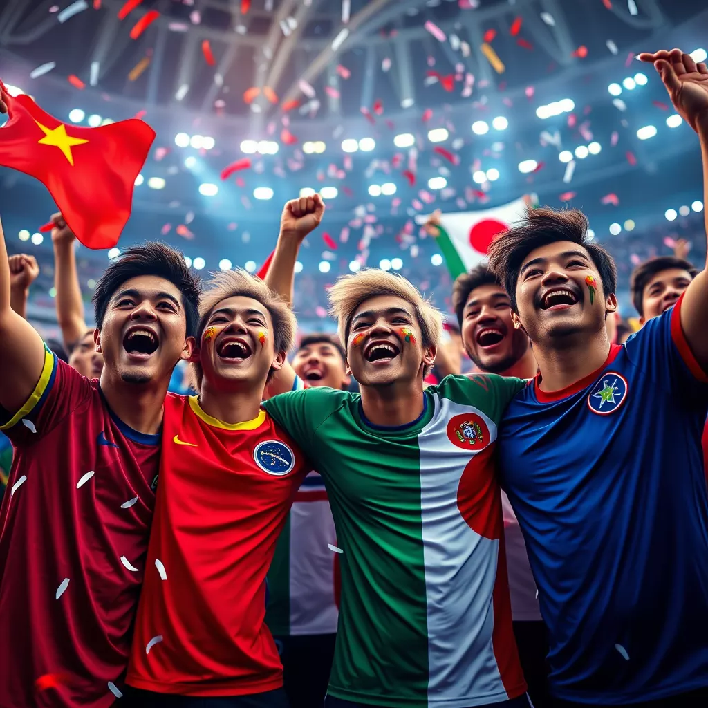 Cơn sốt vẽ mặt bằng màu cờ sắc áo quốc gia của giới trẻ trước giờ bóng lăn trận đại chiến — view 5